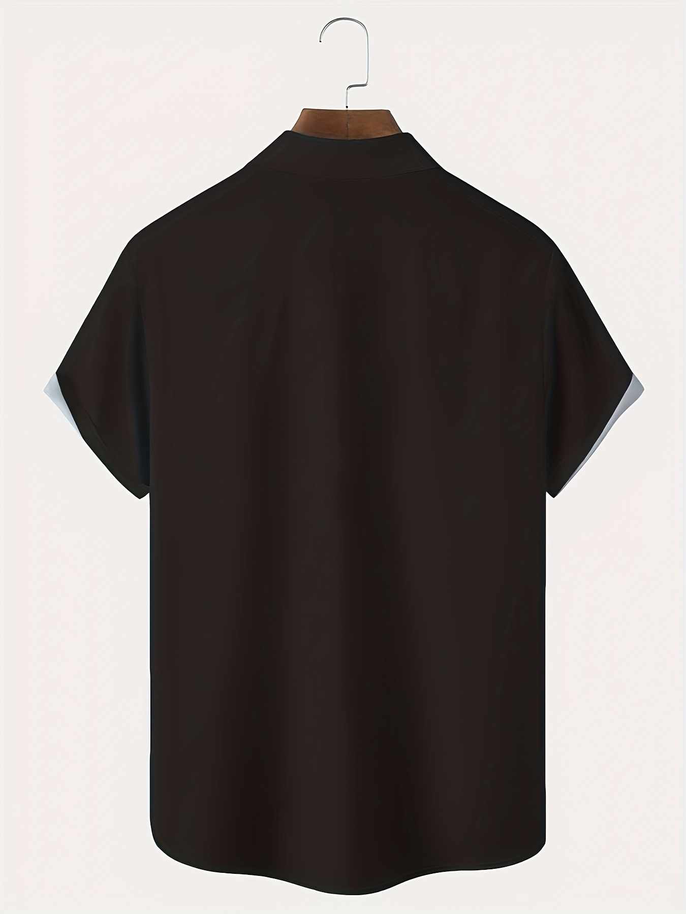 Men'S Plus Size Vintage Car Graphic Button-Up Shirt - Blue & White Checkered, Short Sleeve, Casual Summer Shirt with Front Pocket, Casual Summer Wear|Vintage Car Print|Short Sleeve Shirt