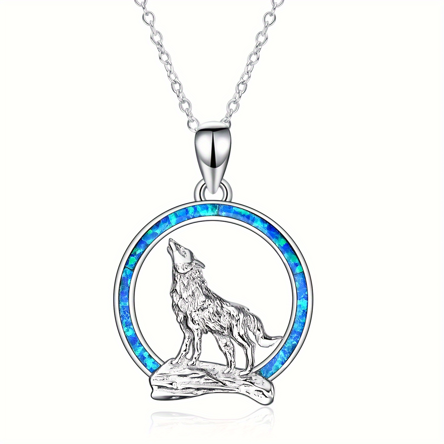 

Visit The Yfn Storeyfn Wolf Necklace Gifts For Men Women Sterling Silver Wolf Jewelry Birthday For 18+2