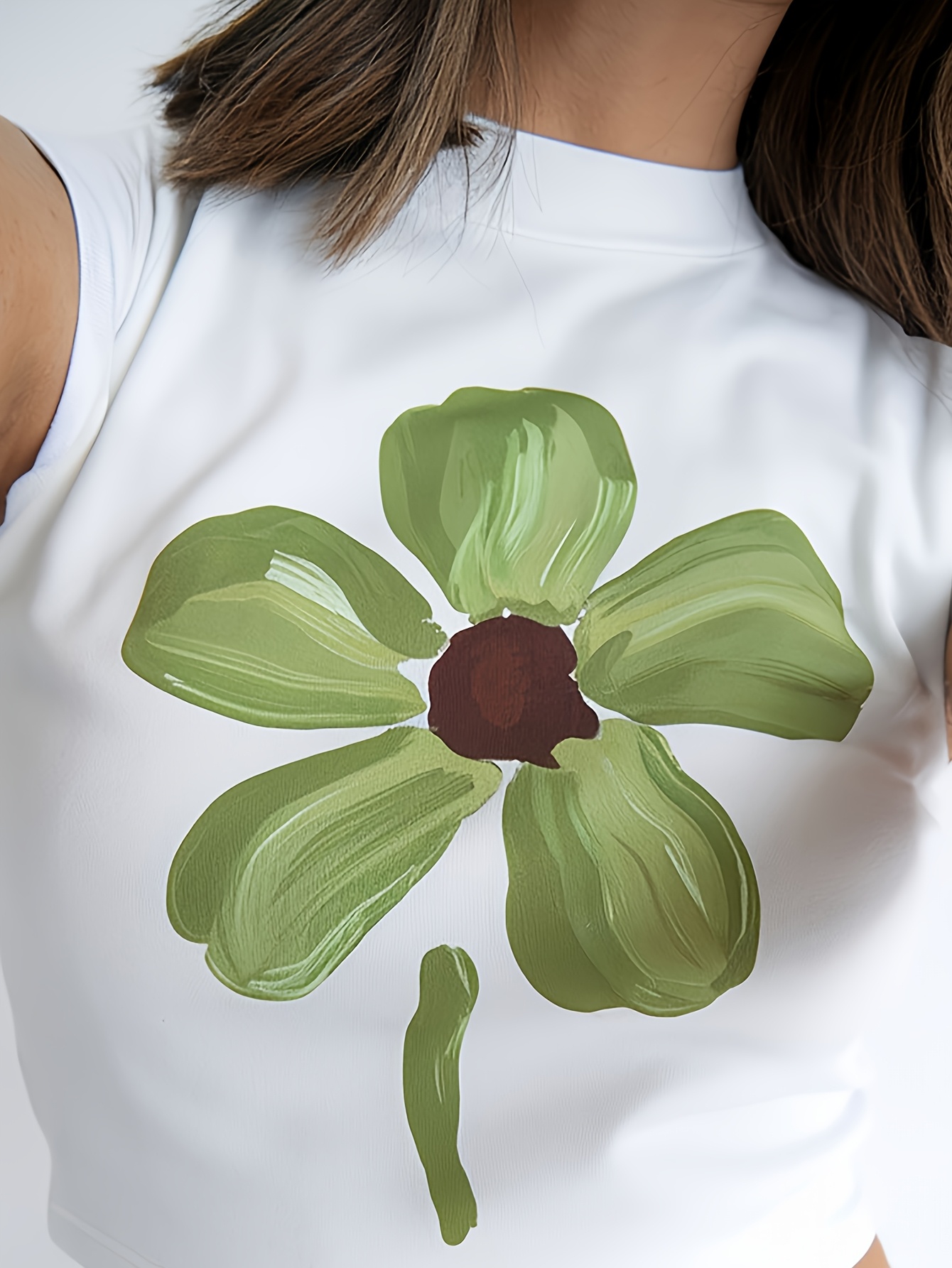 ladies white shirt sold on Temu United States