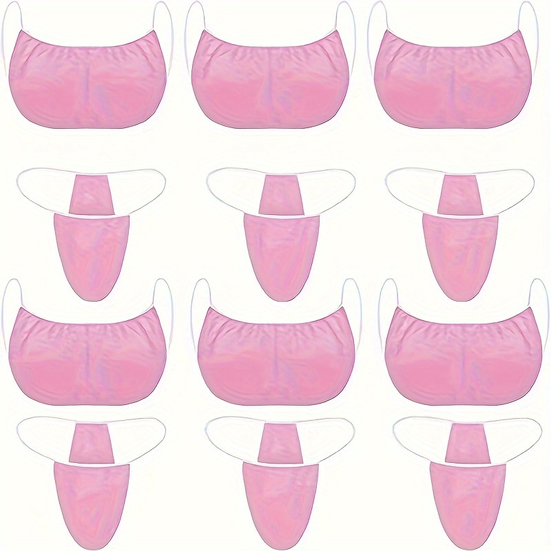 LALAFINA 10 Sets Women Disposable Underwear and Panty Disposable Bras and  Panties Spa Bikini Thong Panties Sunless Spray Tan