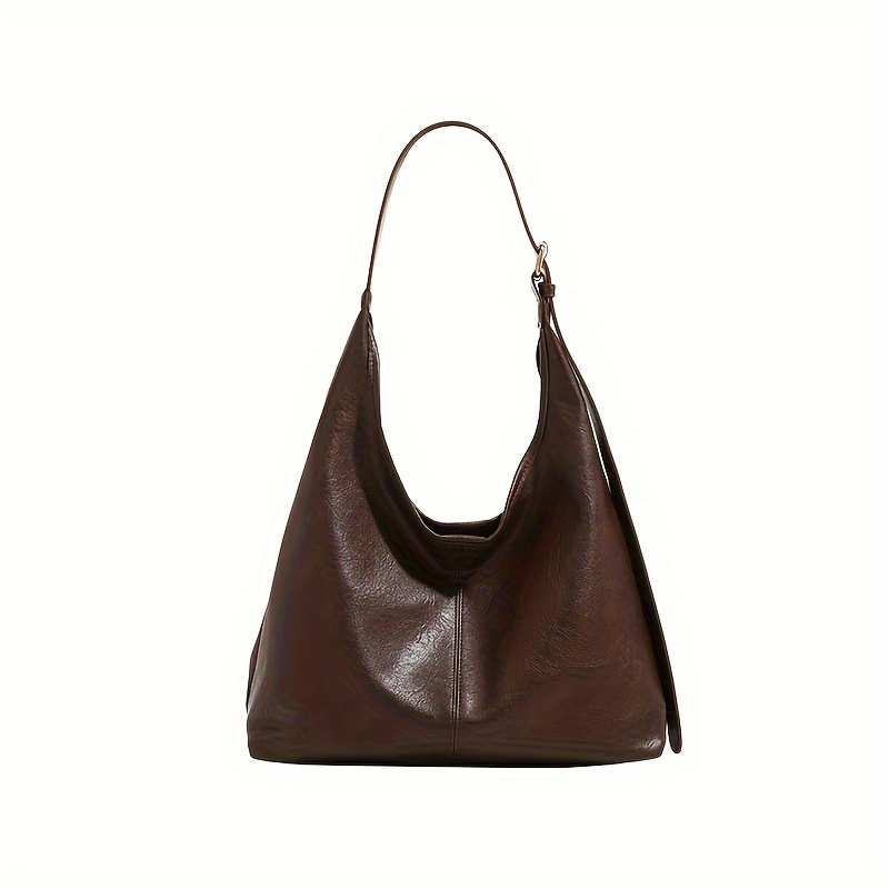 

Sac à main en cuir PU préppy avec clutch - Sangle ajustable, fermeture magnétique, doublure en polyester, design solide, grand sac à épaule spacieux pour , lavable à - Fabriqué à Guangzhou