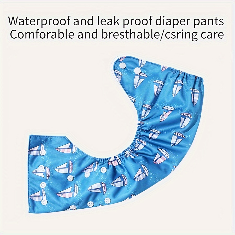 2pcs of breathable diapers for newborns waterproof diapers washable and adjustable diapers for babies with buttons and reusable diapers are   as gifts for newborns details 5