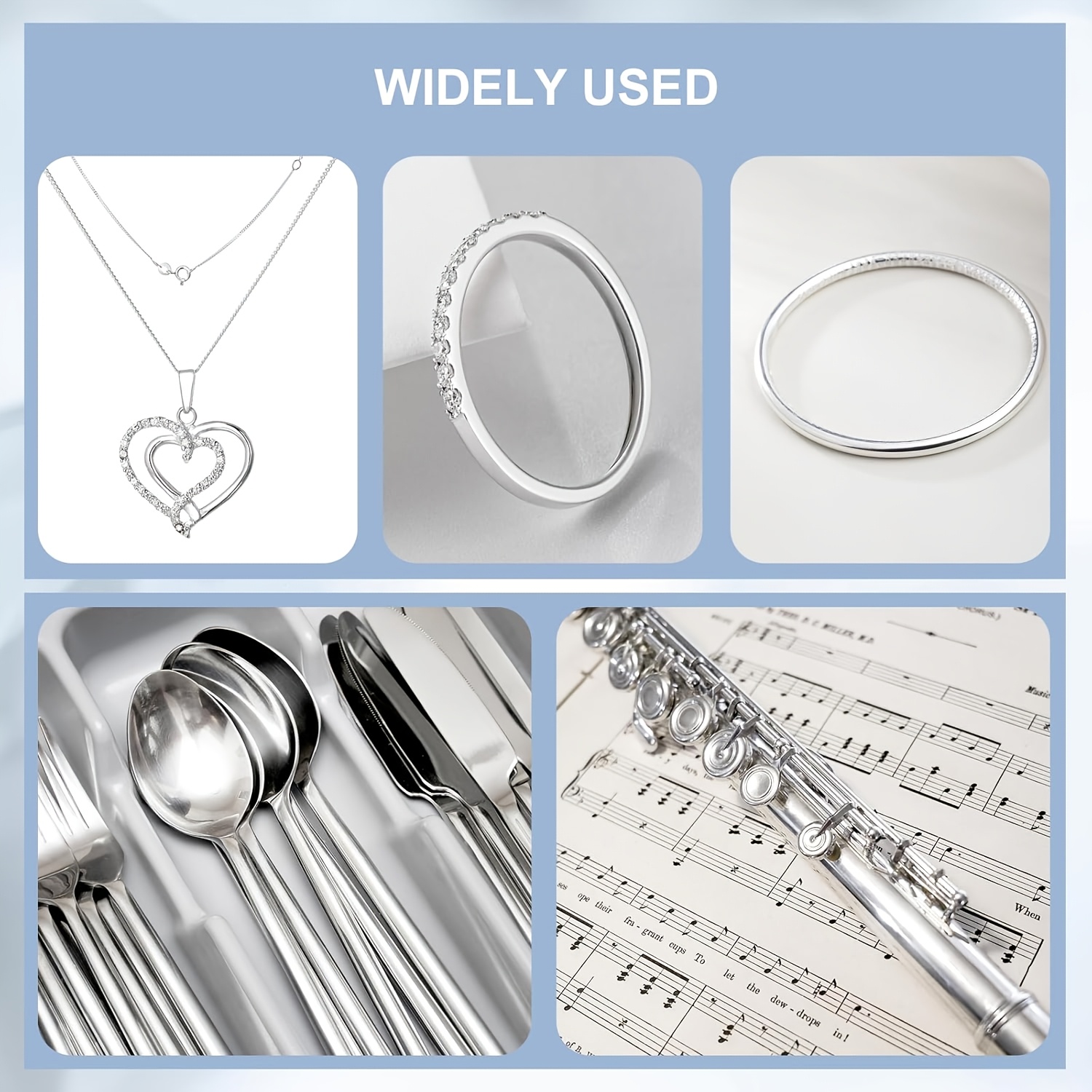2pcs Professional Polishing Cloth for Jewelry Cleaning
