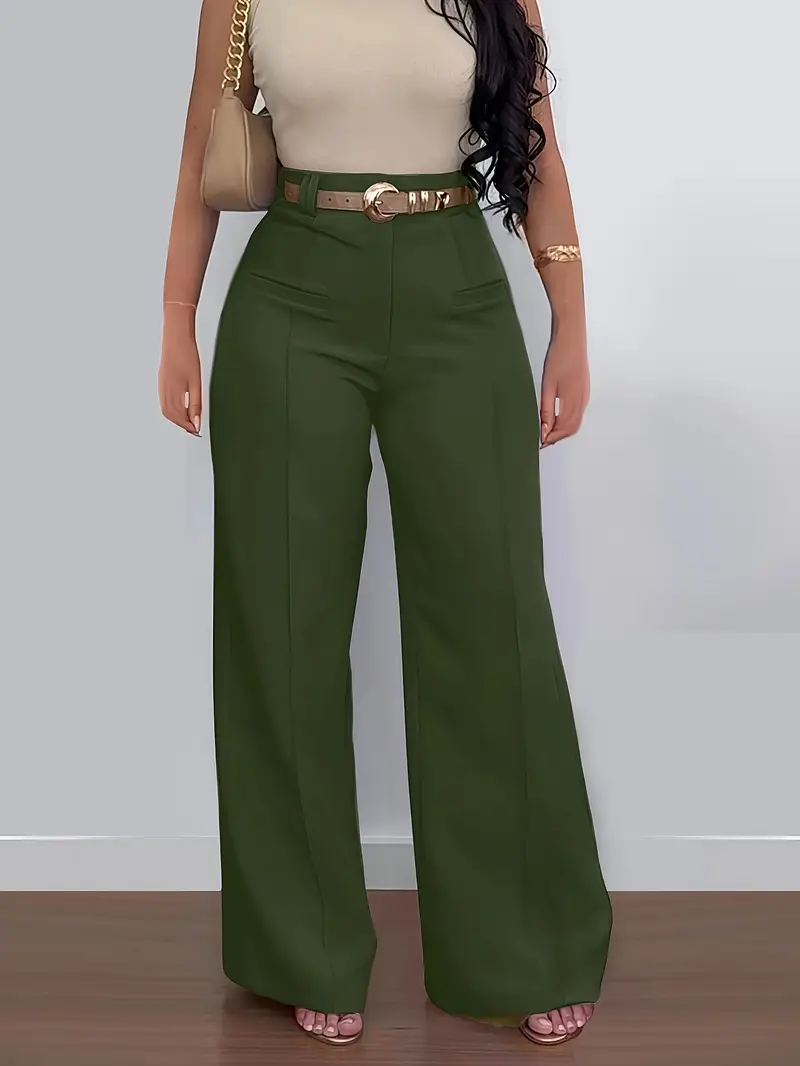 womens olive green straight leg casual pants comfortable - Temu womens olive green straight leg casual pants comfortable - Temu