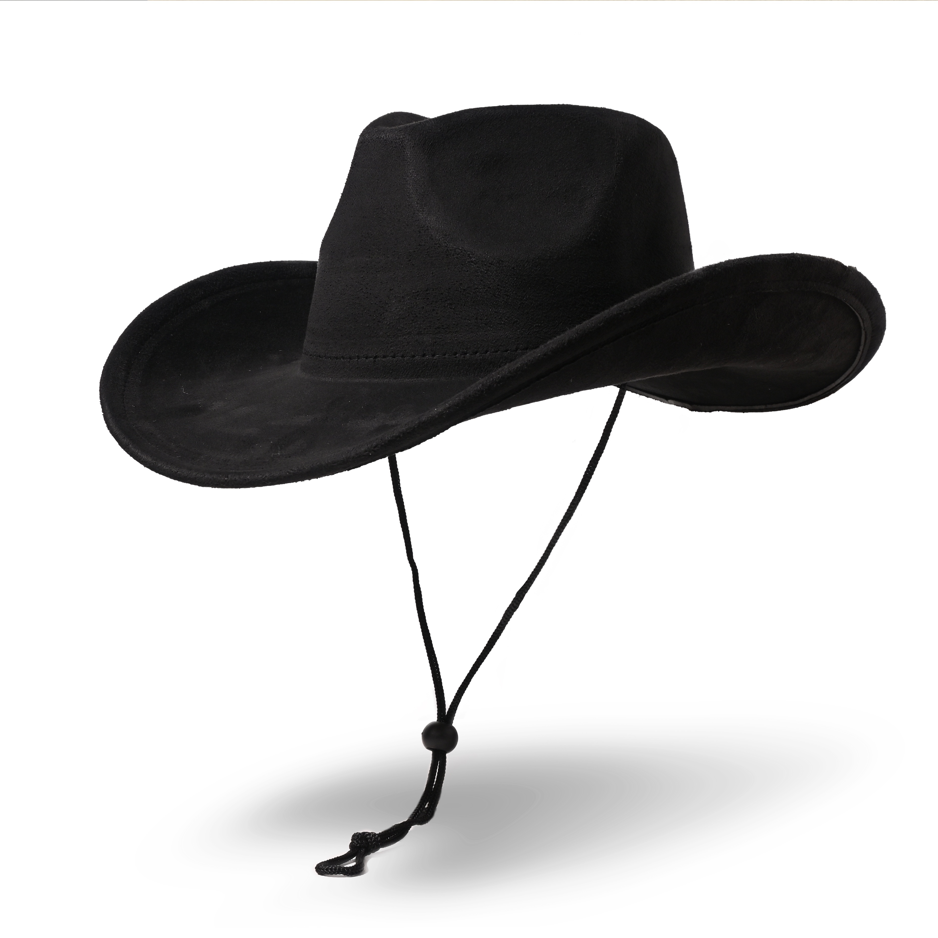 TEMU Klassieke Amerikaanse Retro Minimalistische Cowboyhoed, Geschikt voor Zowel Mannen als Vrouwen, Geschikt voor Alle Seizoenen, Dagelijkse