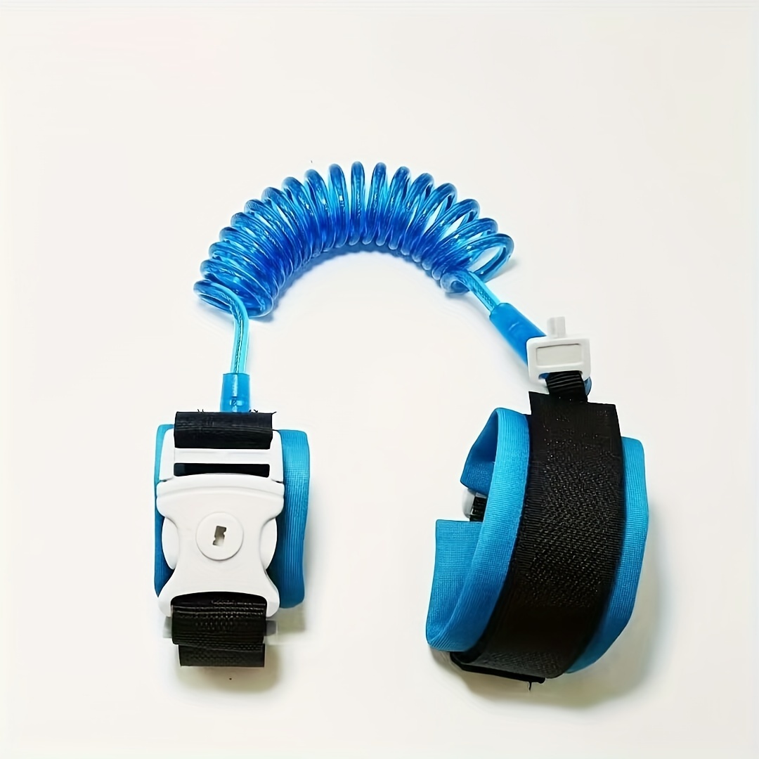 Image of Infant With Safety Lock Infant Child Seat Belt Continuously Cut Child Belt To Prevent Loss Wrist Chain Traction Rope