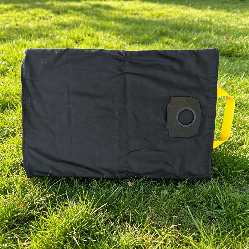 TEMU Wd4 Wd5 Wd6 Premium Vacuum Cleaner Dust Bag Reusable Washable Vacuum Filter Bag - Durable Canvas With Elastic Band & Yellow Handle, Cyclone