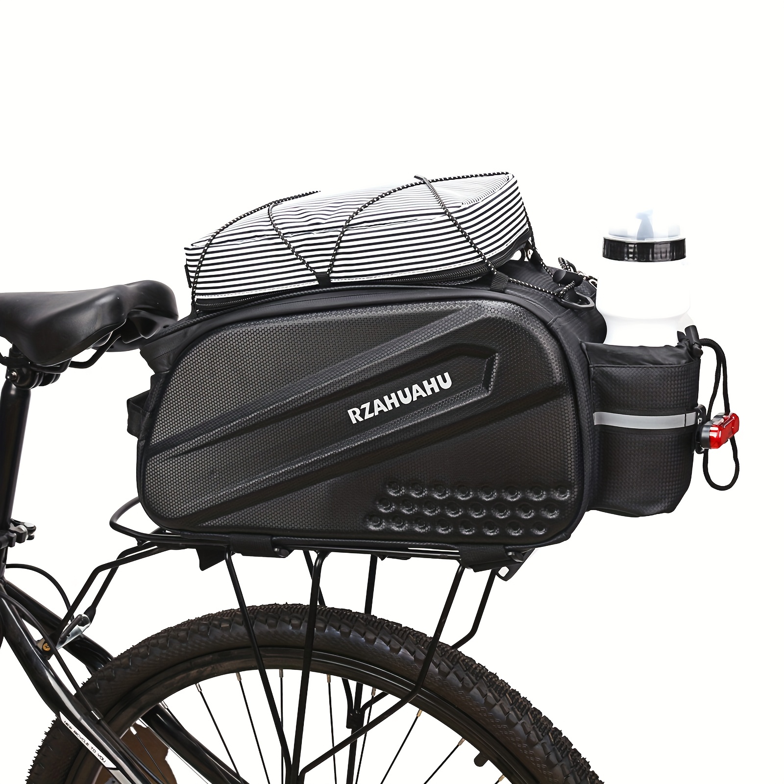 Bicycle Rear Rack Bag, Mountain Bike Camera Sling Bag, Shoulder Bag, Camel Bag, Hard Shell Waterproof Rear Cycling Bag