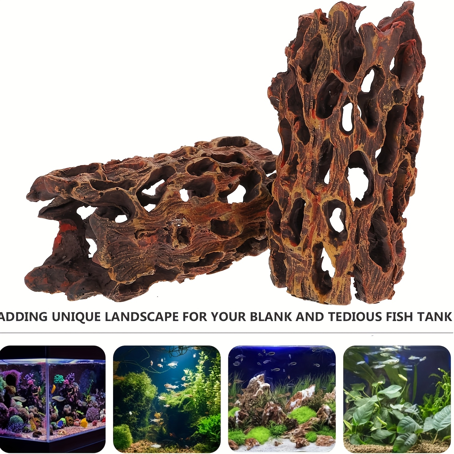 1pc Aquarium Hidden Shelter, Perfect Breeding And Safe Retreat For Fish And Shrimp