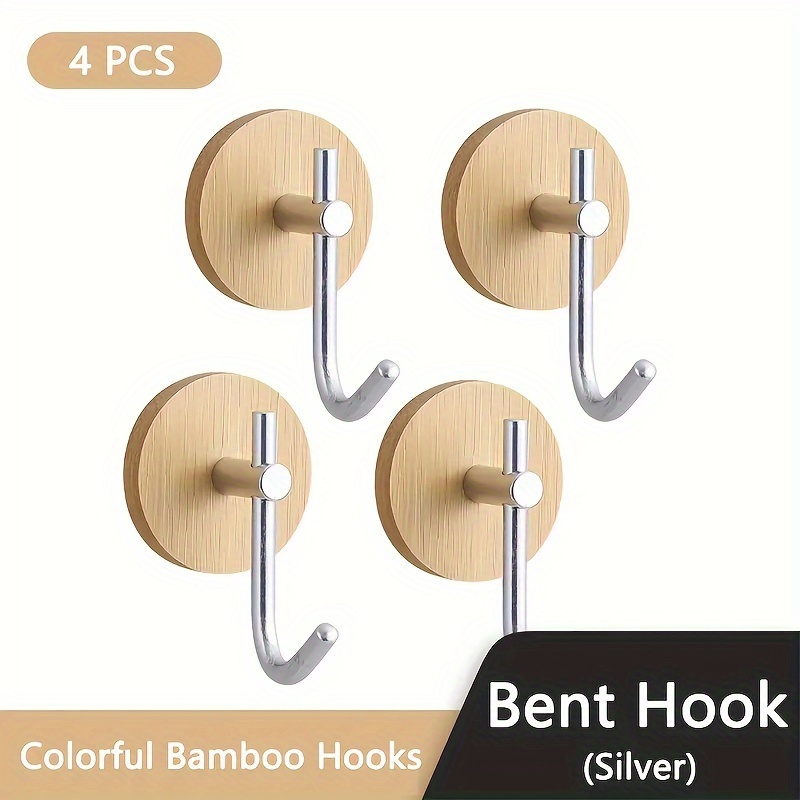 Wooden Hooks Wooden Wall mounted Hooks Waterproof Shower - Temu