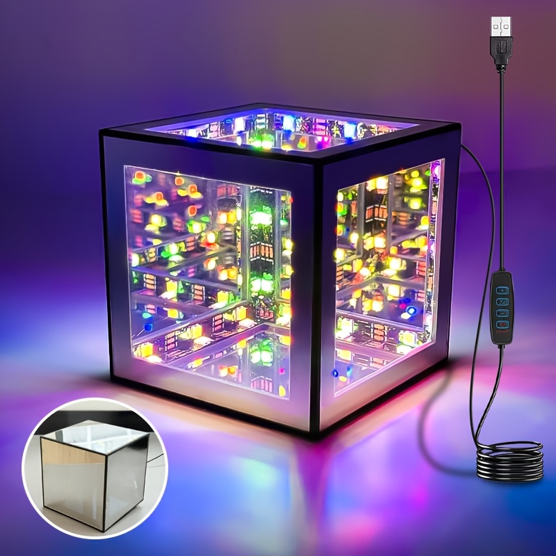 RGBW Color Changing Smart Infinite Cube Light