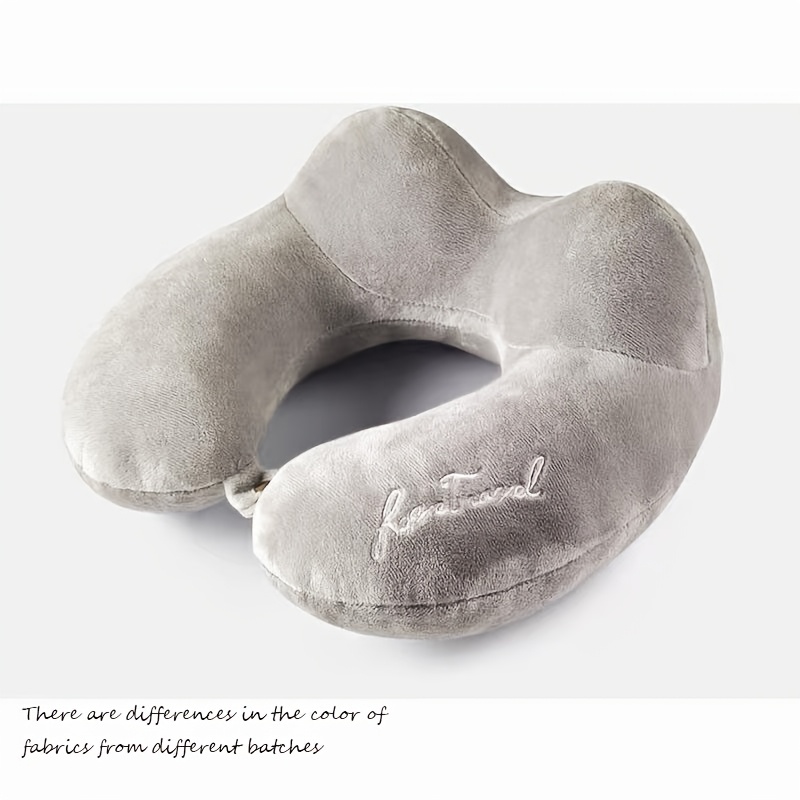 TEMU Almohada de U para toda estación, almohada de joroba para uso en exteriores y oficina, almohada para de oficina, almohada para dormir de viaje