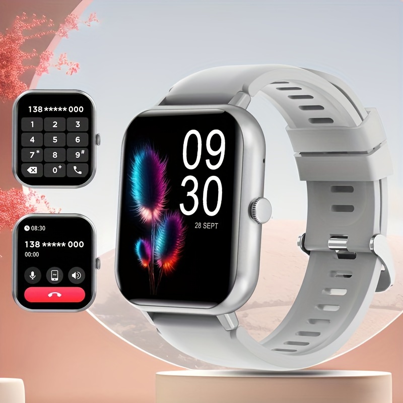 Smartwatch For Men And Women Gift, 1.83 Inch Full Touch Screen Smartwatch With Text And Call Capabilities, , Fitness Tracking Watch, Exercise Mode, Pedometer, Distance, , 100+ Exercise Mode