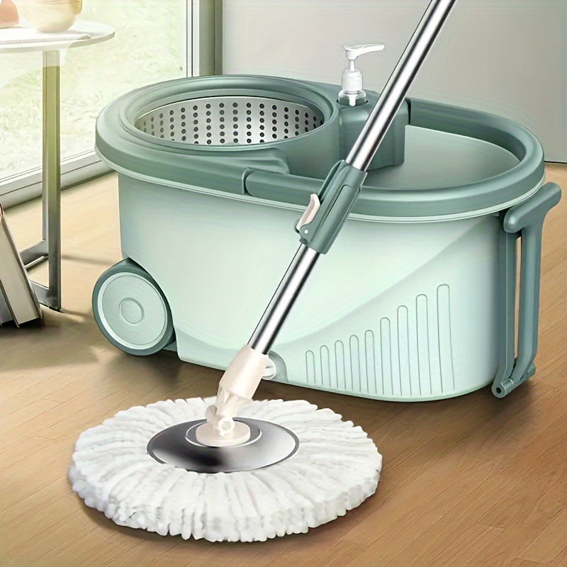 

Wringing Mop Master - Stainless Steel, Multifunctional Cleaning Solution For Kitchen, Living Room, Bathroom, And More - , Space-saving, And Effortless Cleaning