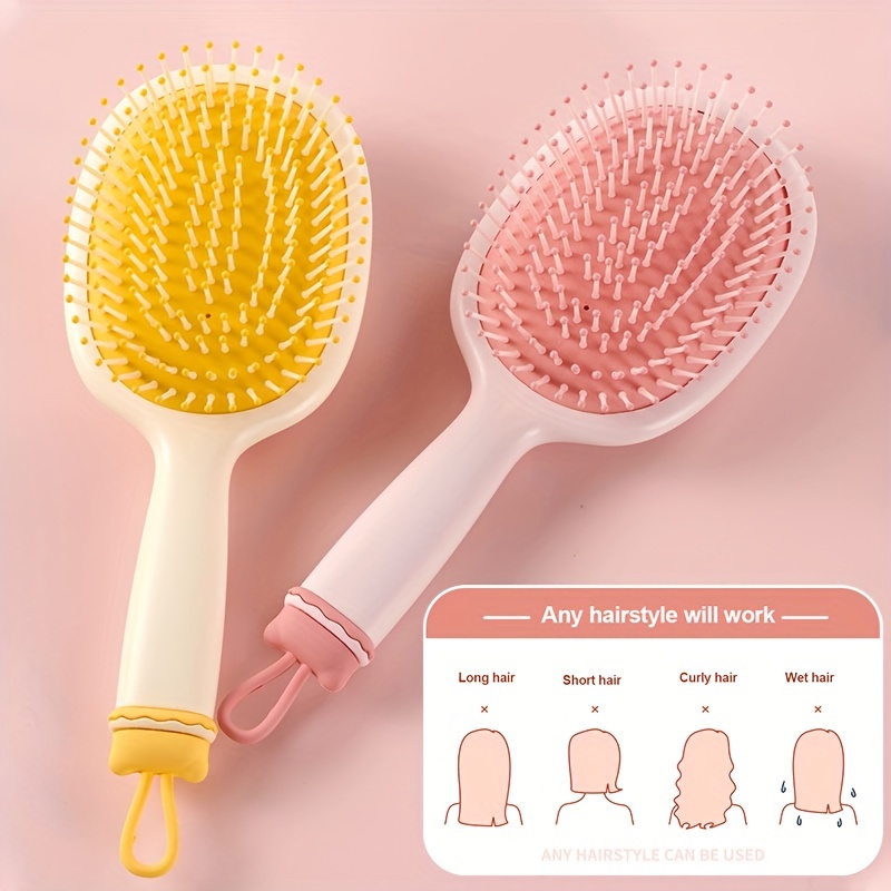 

2pcs Hairbrush, , Massage Comb Hairdressing Massage Comb, -static And , For Use