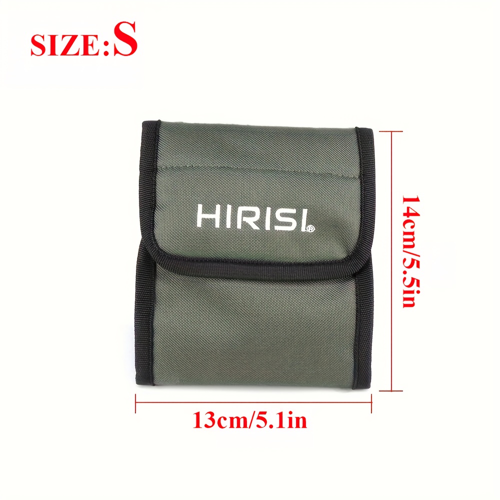 E-shop Hirisi 12- Angelzubehör-Ordner - Langlebiger Polyester, Fliegenfischerei-Tippet-Speicher-Brieftasche mit Alphabet-Muster, Haken- und