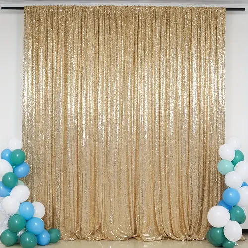 4ftx7ft golden sequin backdrops iridescent white sequin photo booth backdrop party backdrops wedding background sparkling curtains christmas party banner decoration