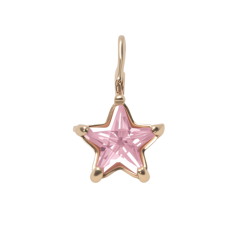 Star-Shaped Zirconia Pendant for Back-To-School Season