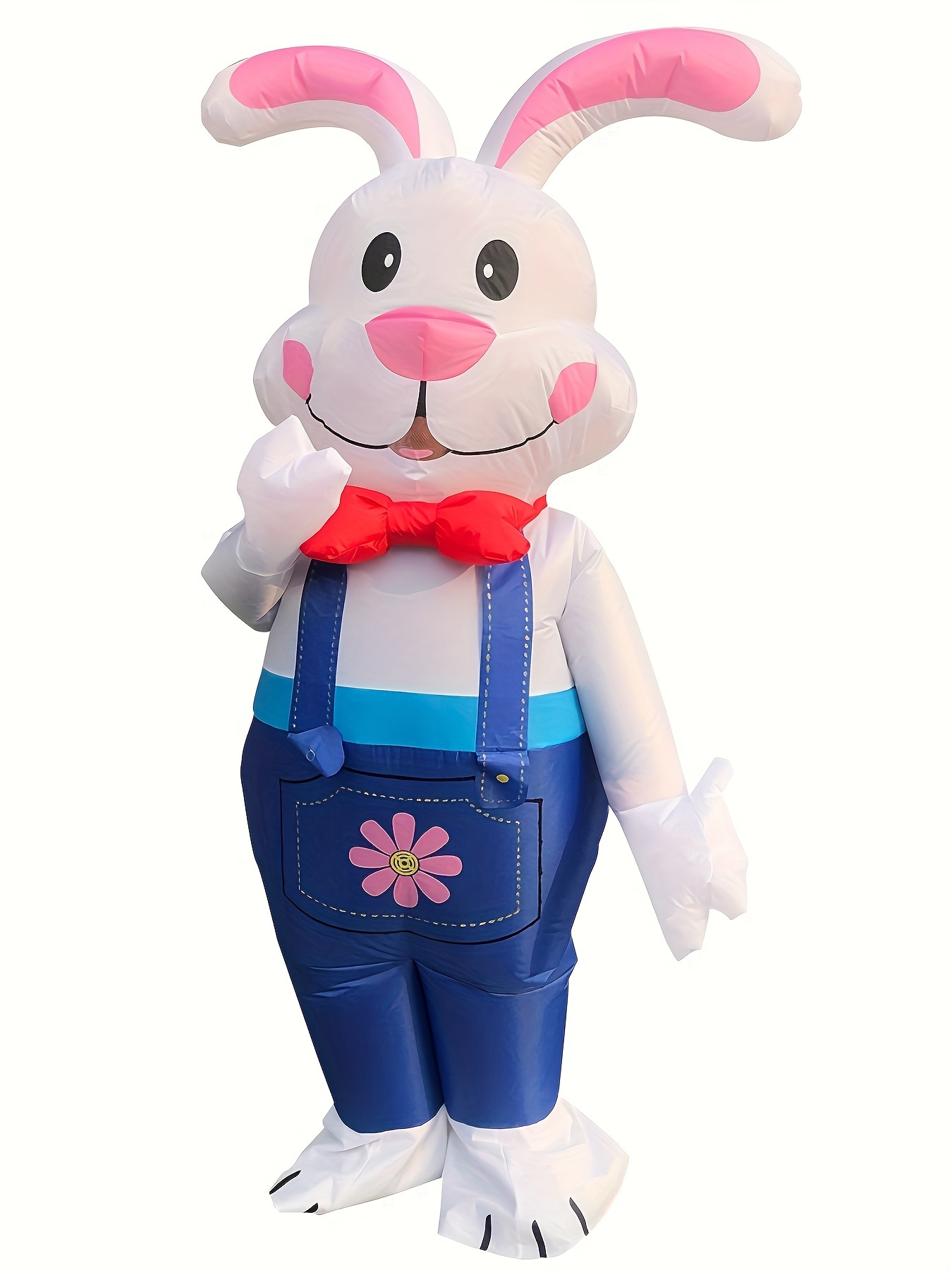 mens casual cartoon rabbit inflatable costume halloween cosplay costumes for party carnival