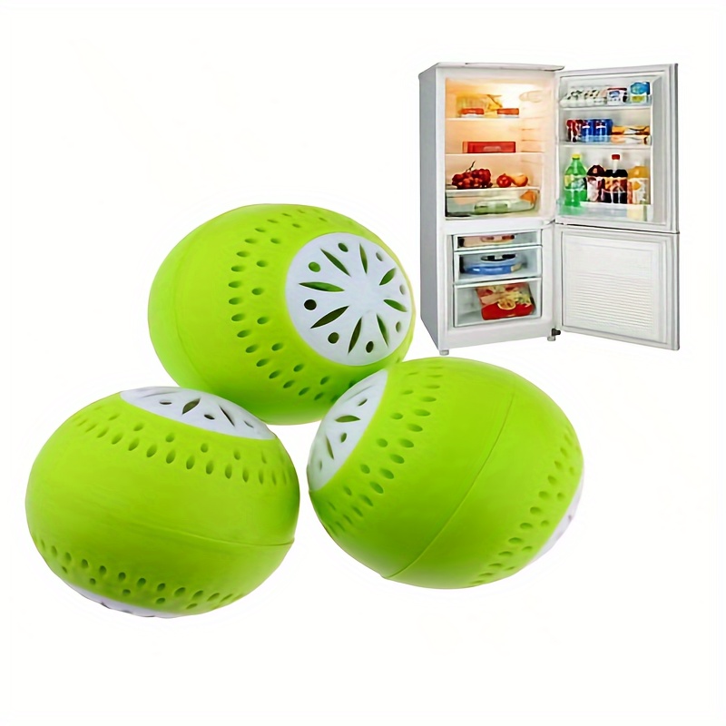 

3 Pcs/set Refrigerator Deodorizer Balls: Odor Absorbers For Kitchen Storage