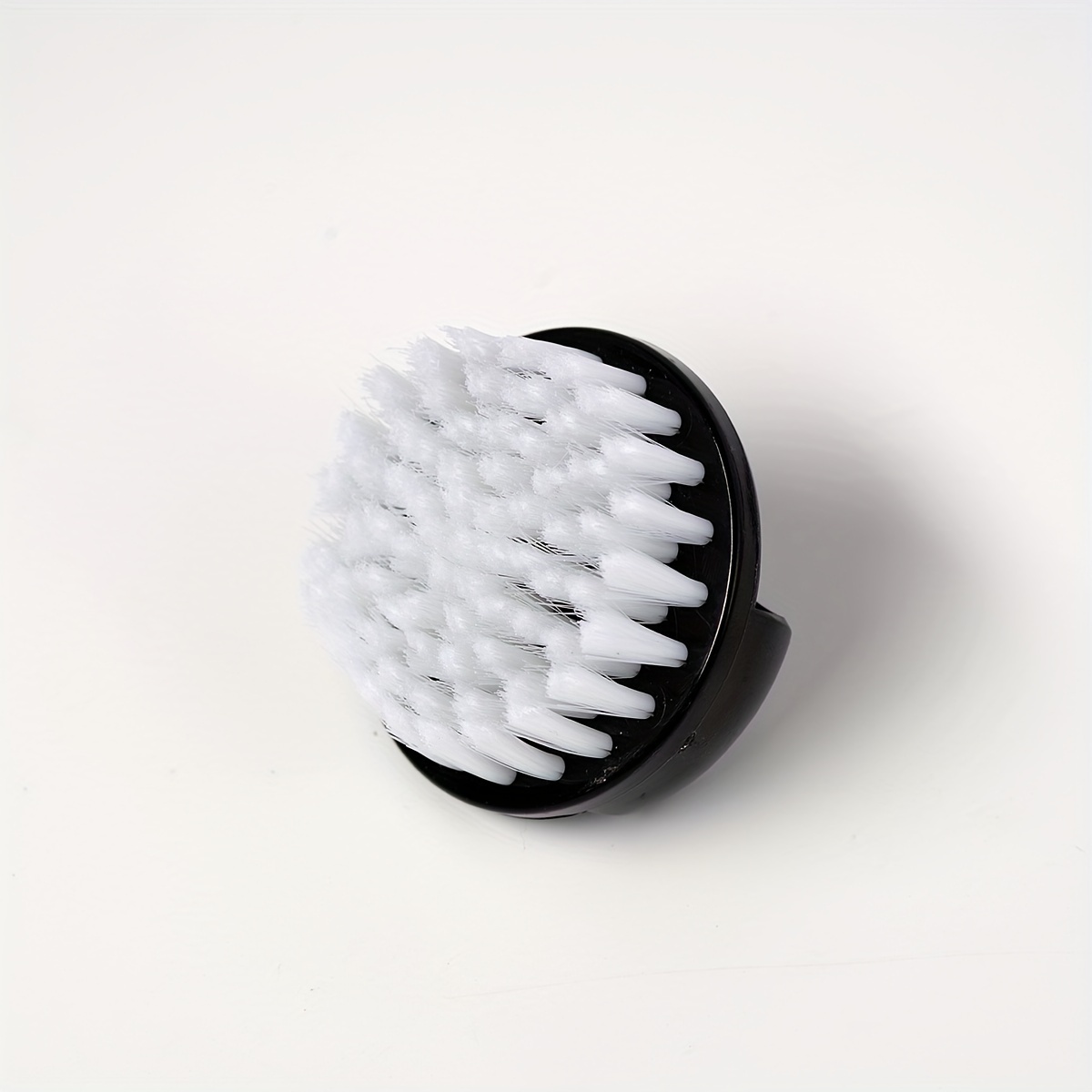 1pc Ergonomic Nail Art Dust Brush With Finger - Odorless, Round Head For Efficient Cleaning, Ideal For Manicure & Pedicure Tools, Precision Cleaning|compact Beauty Tool|metallic Handle, Nail Brush