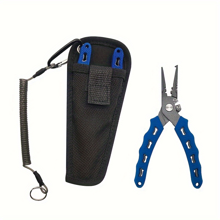 Portable Fishing Pliers Stainless Steel Braided Line Cutter - Temu