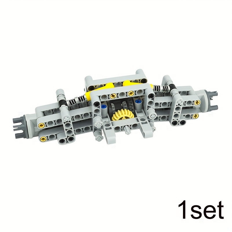 High Tech Gear Wheels Building Blocks Set