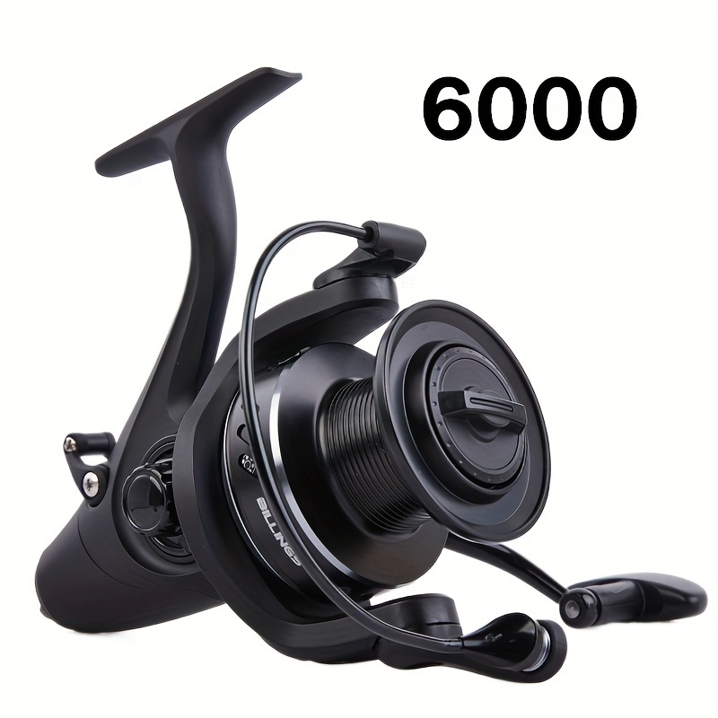 Image of Billings Kw 5000-12000 Series, Smooth And Powerful Performance With 5.2:1 Gear Ratio, 18kg Max Drag, Metal Spool, Spinning Fishing Reel, Long Distance Casting Reel For Freshwater Saltwater