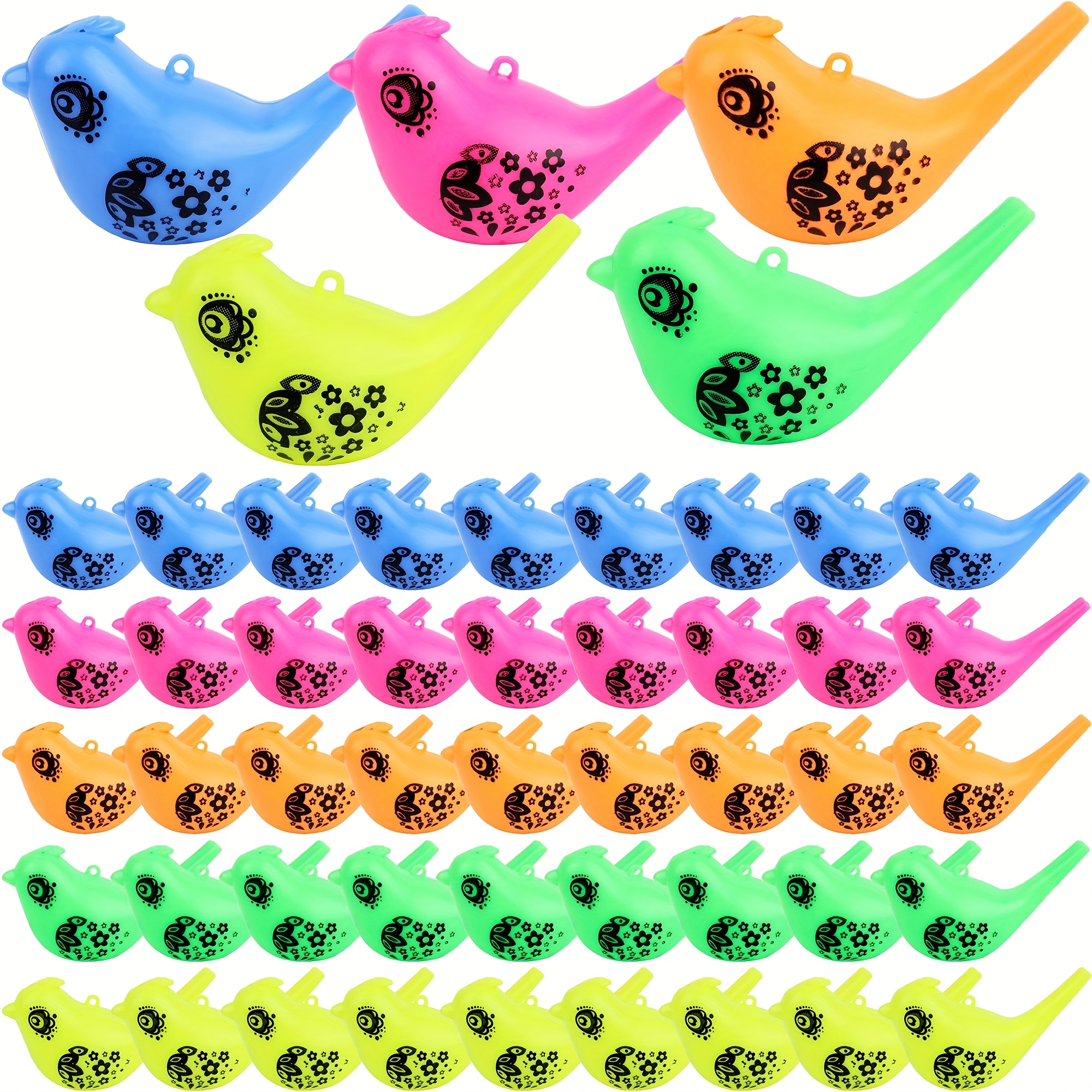 30 random creative bird shaped   whistles playing   after   water outdoor party gifts classroom rewards birthday gifts for boys and girls halloween and christmas gifts