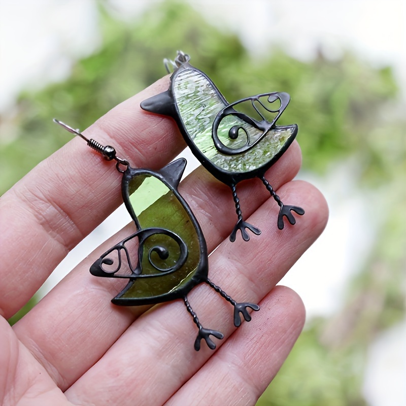 

Chic Dangle Earrings, Cute Women's Jewelry, With Iron Post, Vacation Accessory, Valentine's Day