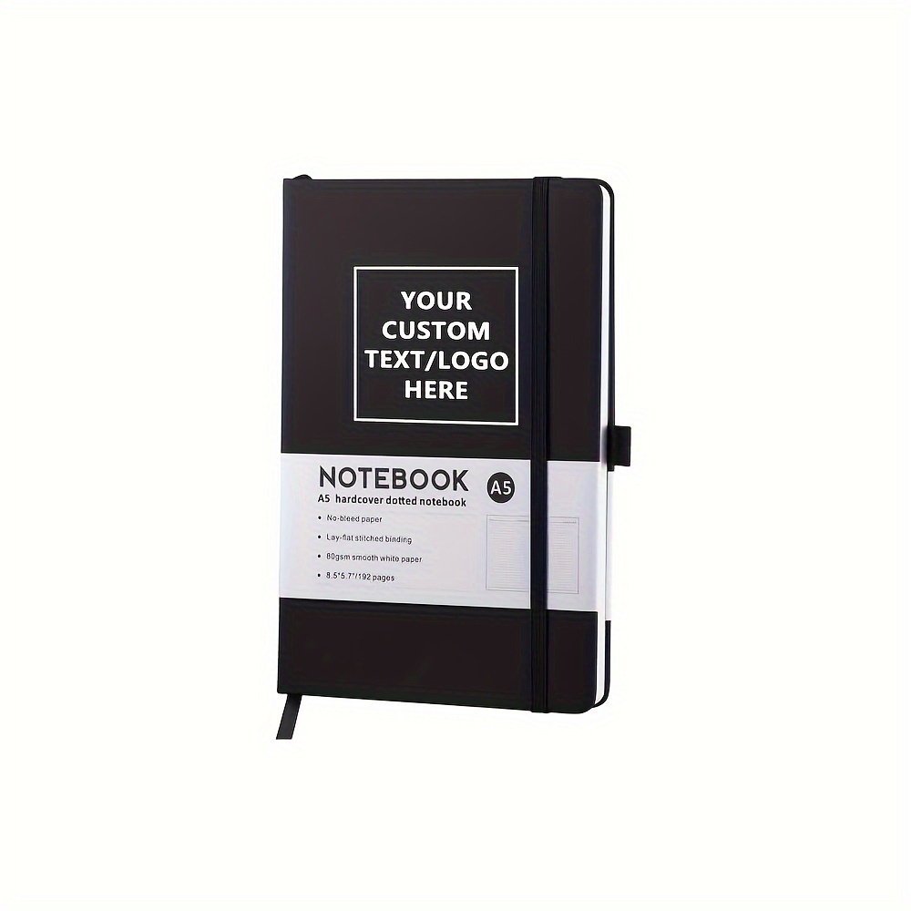 

Personalized A5 Notebook - Engraved , Or , For Diaries, 8.5 X 5.71 , 3pcs