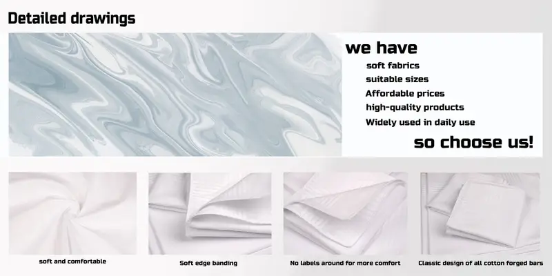 12 штук мужских носовых платков хлопковые элегантные и белые клетчатые узоры мягкий жаккардовый переплет карманный платок полотенце впитывающее пот идеальный подарок детали 2