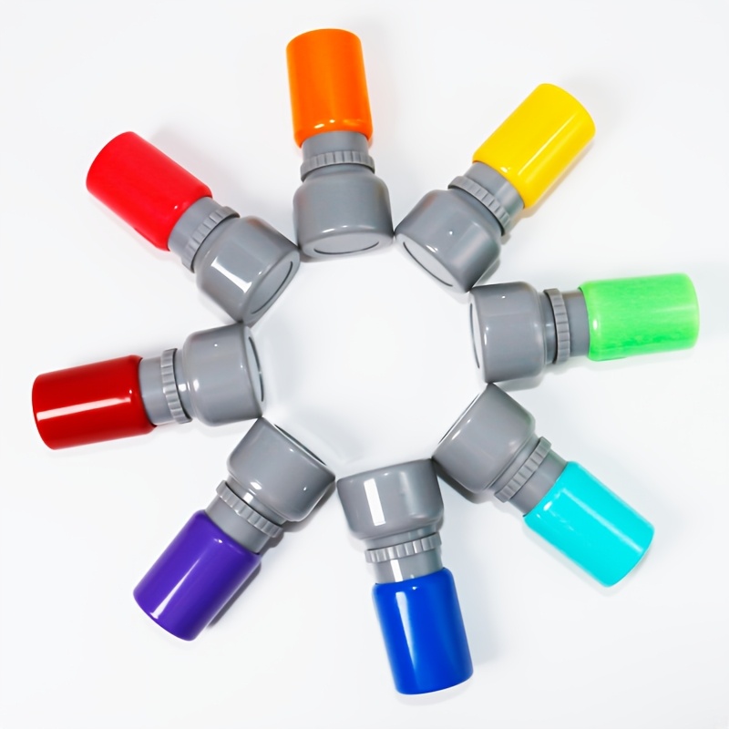 5pcs Colored Teacher Fun Office Stamp Set