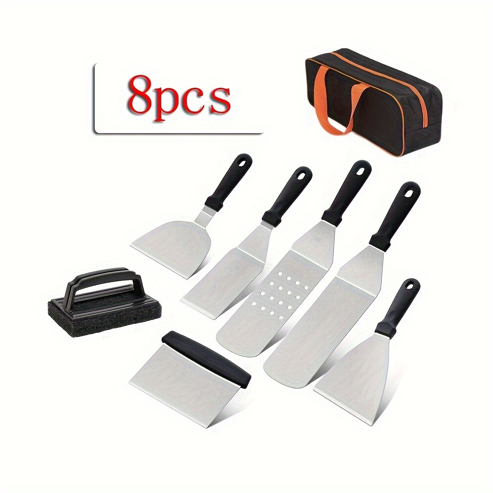 1set Kit D'accessoires Pour Plaque De Cuisson, Outil De Plaque De Cuisson À  Plat, Ensemble