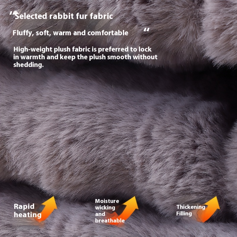 pet nest pad, universal 360 soft plush   fur for cats and dogs, mini model, machine washable, non-slip bottom, comfortable and easy to   of, sleeping and rest pad,     in 5    ,   on car seat Product details 4