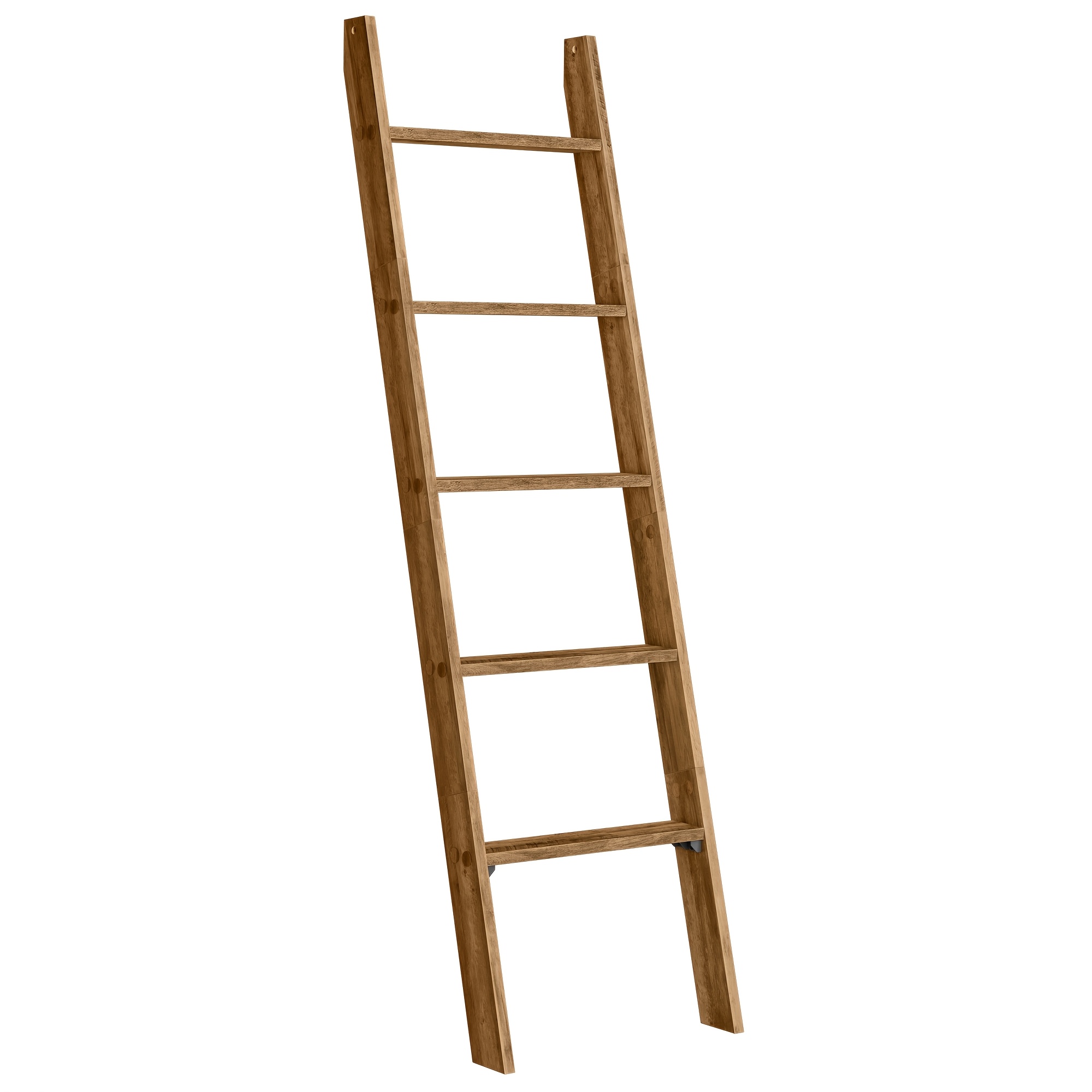TEMU 5-tier Towel Rack Ladder Shelf, Blanket Quilt Holder, Bathroom Storage Organizer, Multi-tier Bath Storage For Home Decor, Storage Organizer,