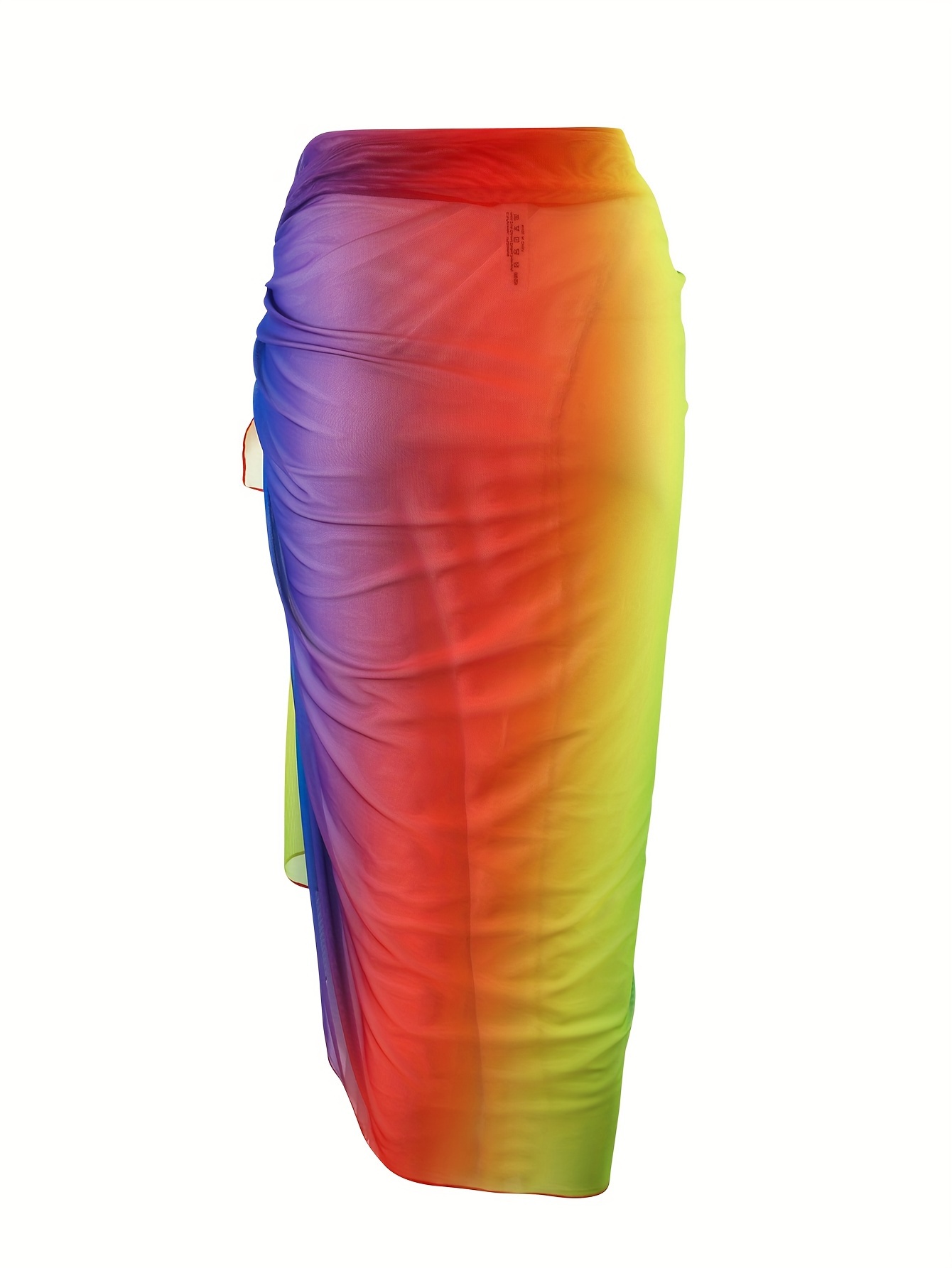 damesmode in bohemian strand sarong tie dye wikkelrok Temu