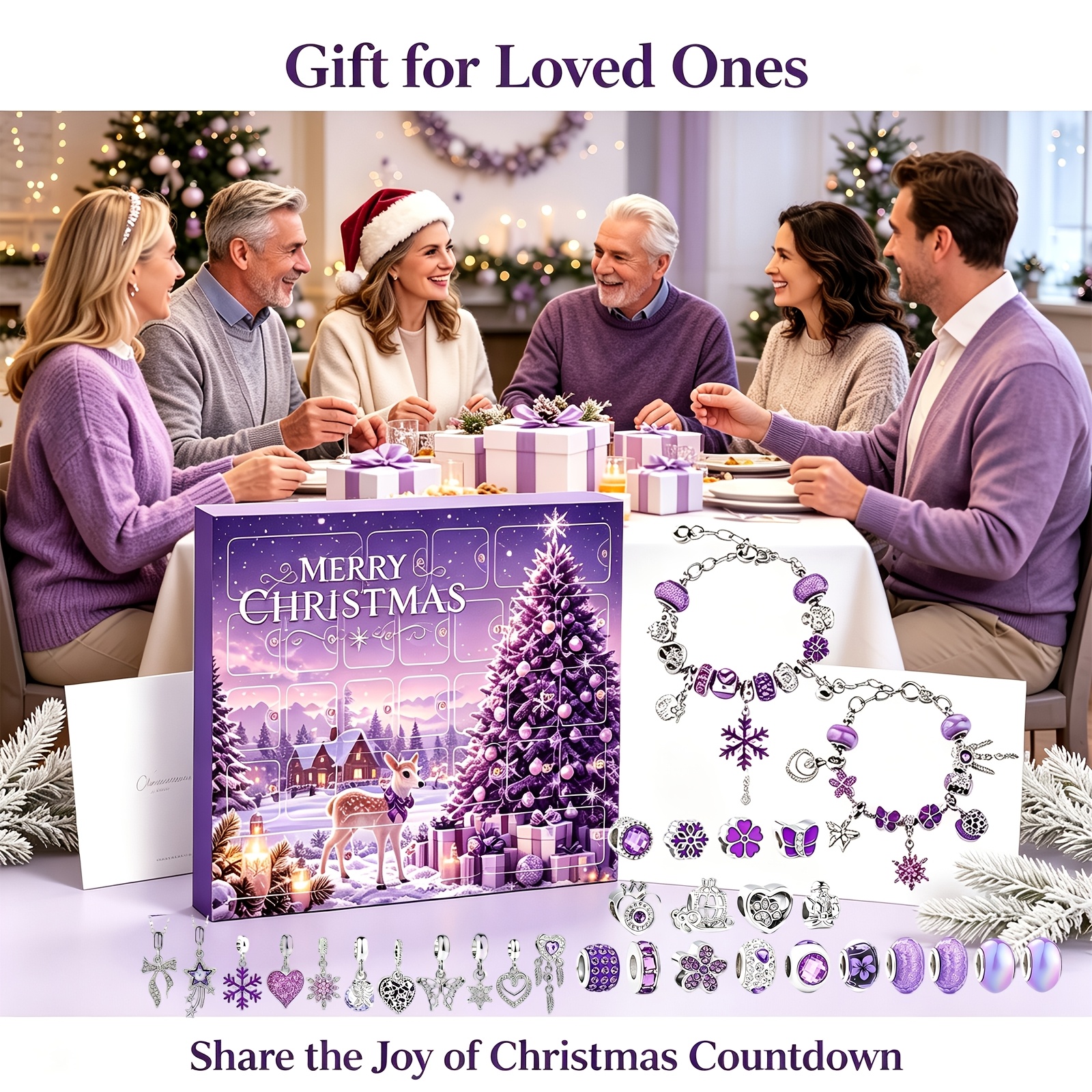 2026 New Christmas Countdown Calendar Ornament Gift