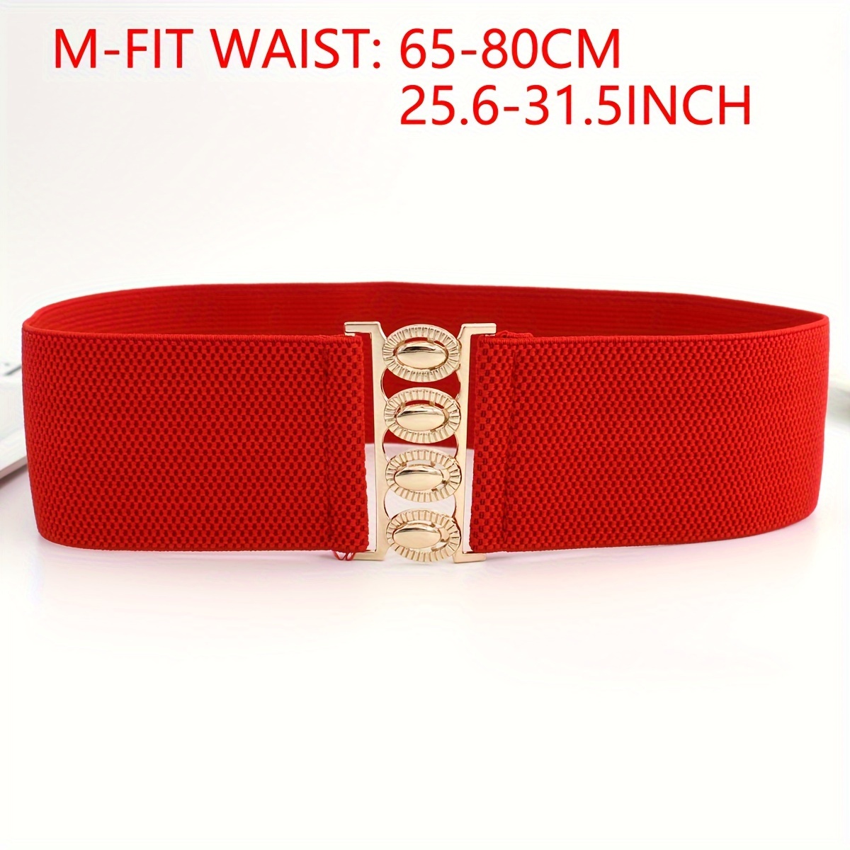 elastic belt womens fashion dresses sweater decorative black - Temu