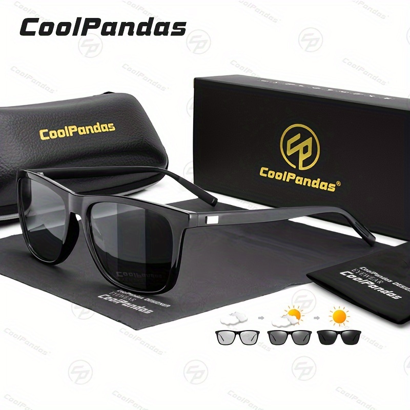 Image of Fashion Aluminum Photochromic Sunglasses Men Chameleon Use Driving For Men Women Sunglasses Eyeglasses