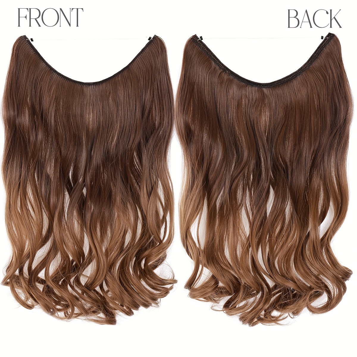 hair extensions invisible hair extensions secret   long curly hair pieces for women synthetic halloween christmas details 1