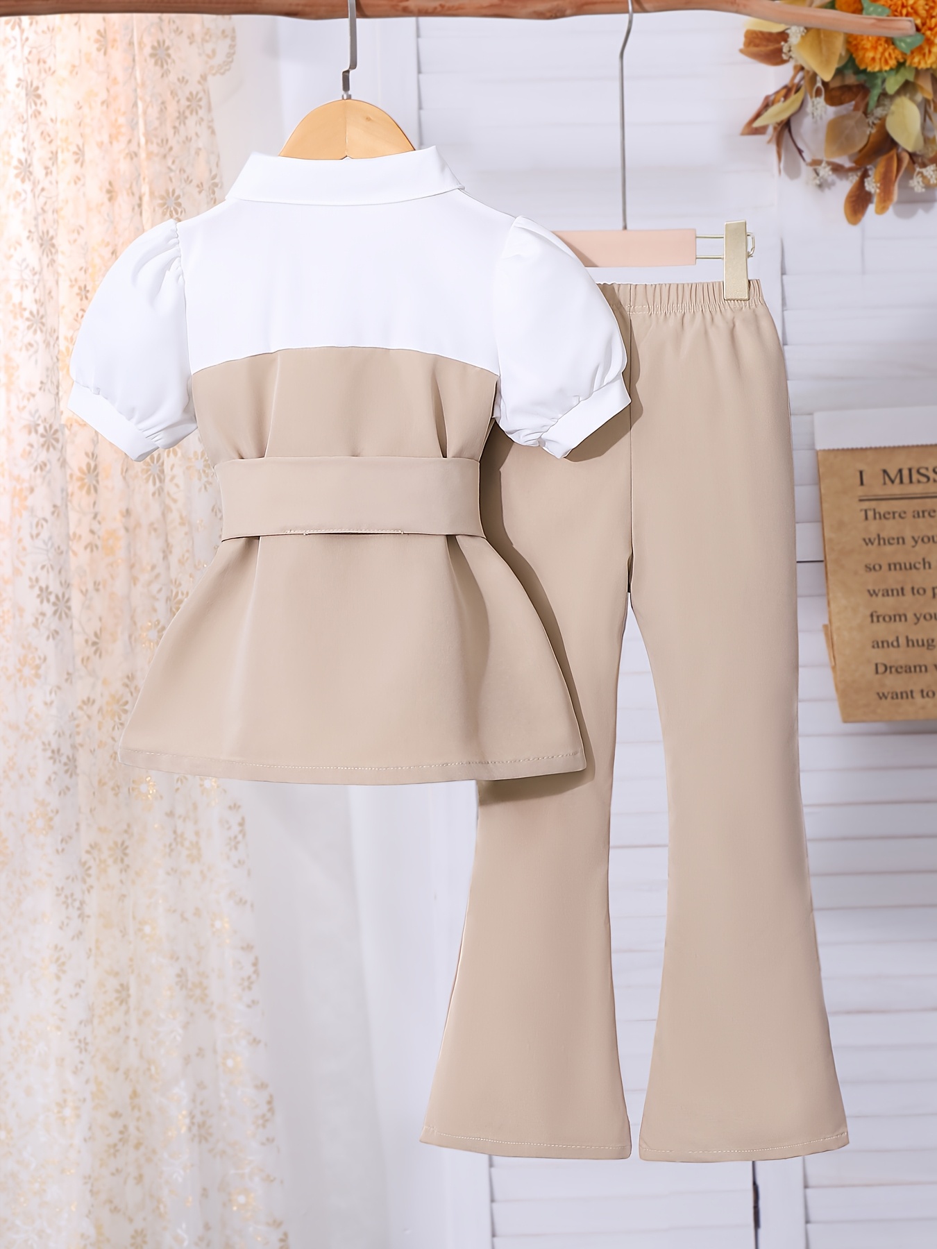 Herfst Comfortabele Meisjes Casual Broek Set