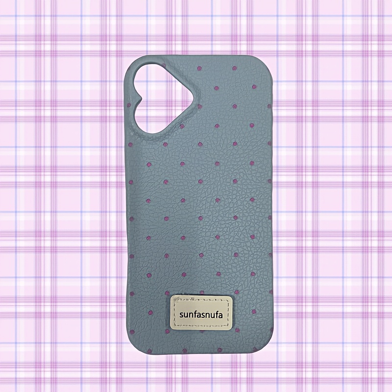 The Camera Is in The Shape of Love, Apple 16Plus Female 16 Cute Lychee Pattern, And The Leather Pattern Is Suitable for Apple 16 Single-Piece Mobile Phone Case, Which Feels Comfortable. - Image 11