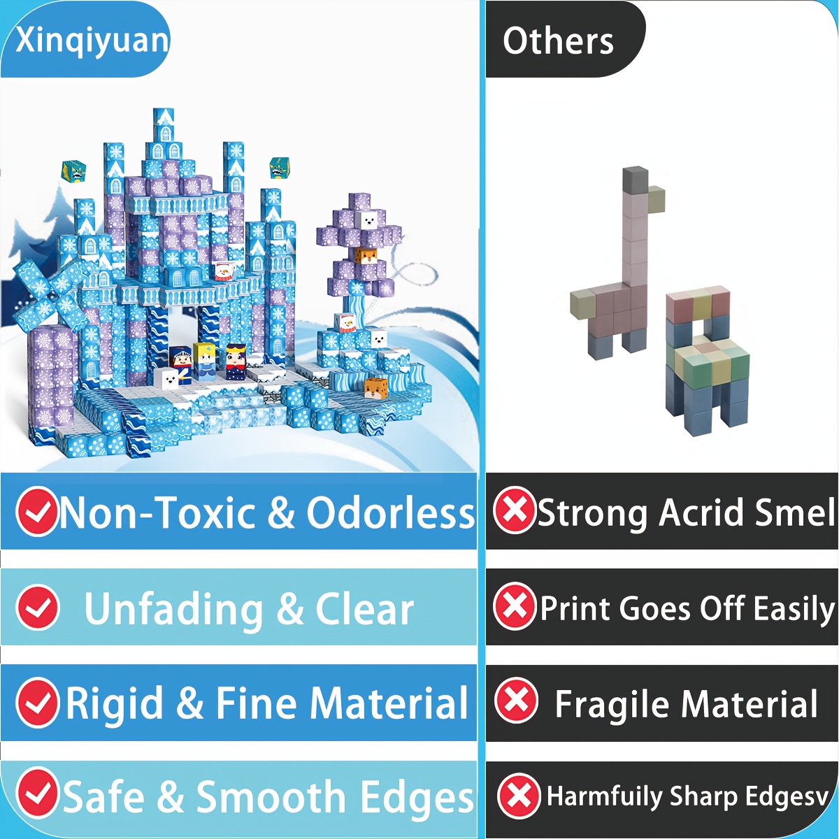 Fun Magnetic Building Blocks for Spatial Construction