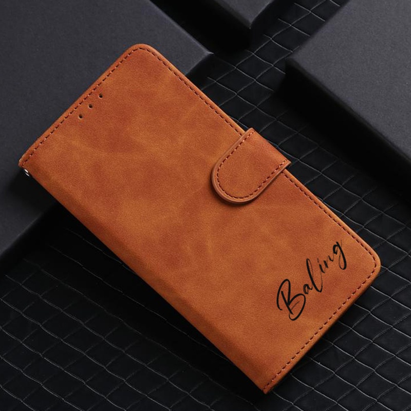 TEMU Phone Case - Personalized Engraved Letters Name Card Holder Wallet Flip Phone Case For Iphone 17 Pro Max 17 15 14 13 12 11 Pro Max 15 16 Plus