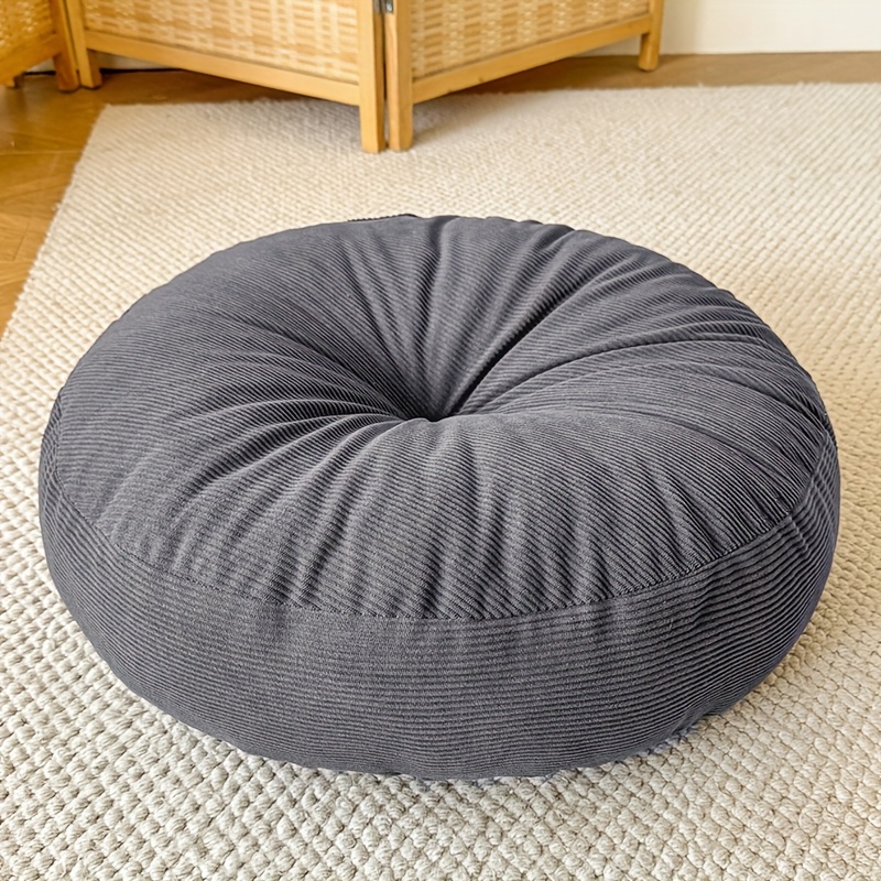 E-shop Dicke Rundkissen – Weich Bequem, Vollgepolstert, Ideal für Meditation, Yoga, Lesen, Boho-Stil-Dekoration Zen-Stil-Sitzgelegenheit | Tatami |