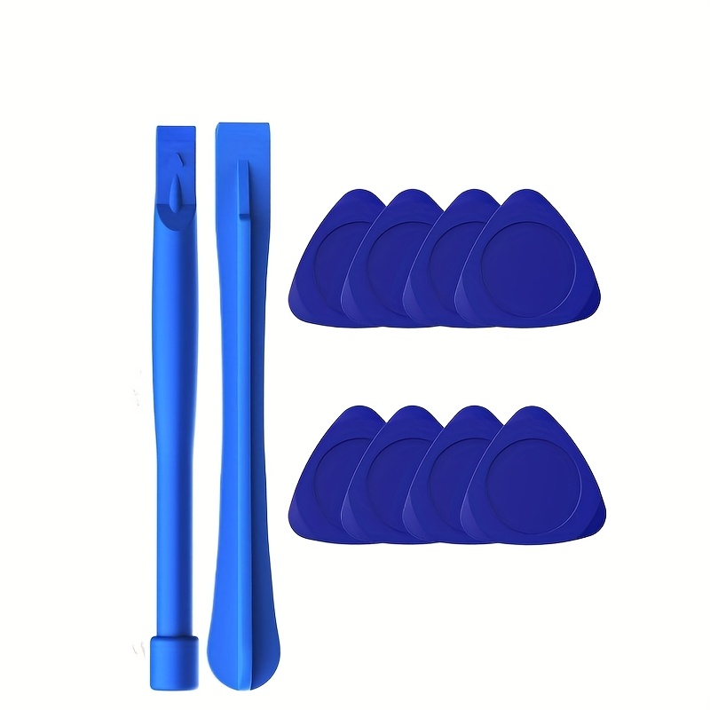 TEMU 5/10pz Strumento Triangolare Universale, 2pz Barre , Kit di Strumenti Spudger in Plastica, Strumento di e Leva per Rimozione di Custodie di