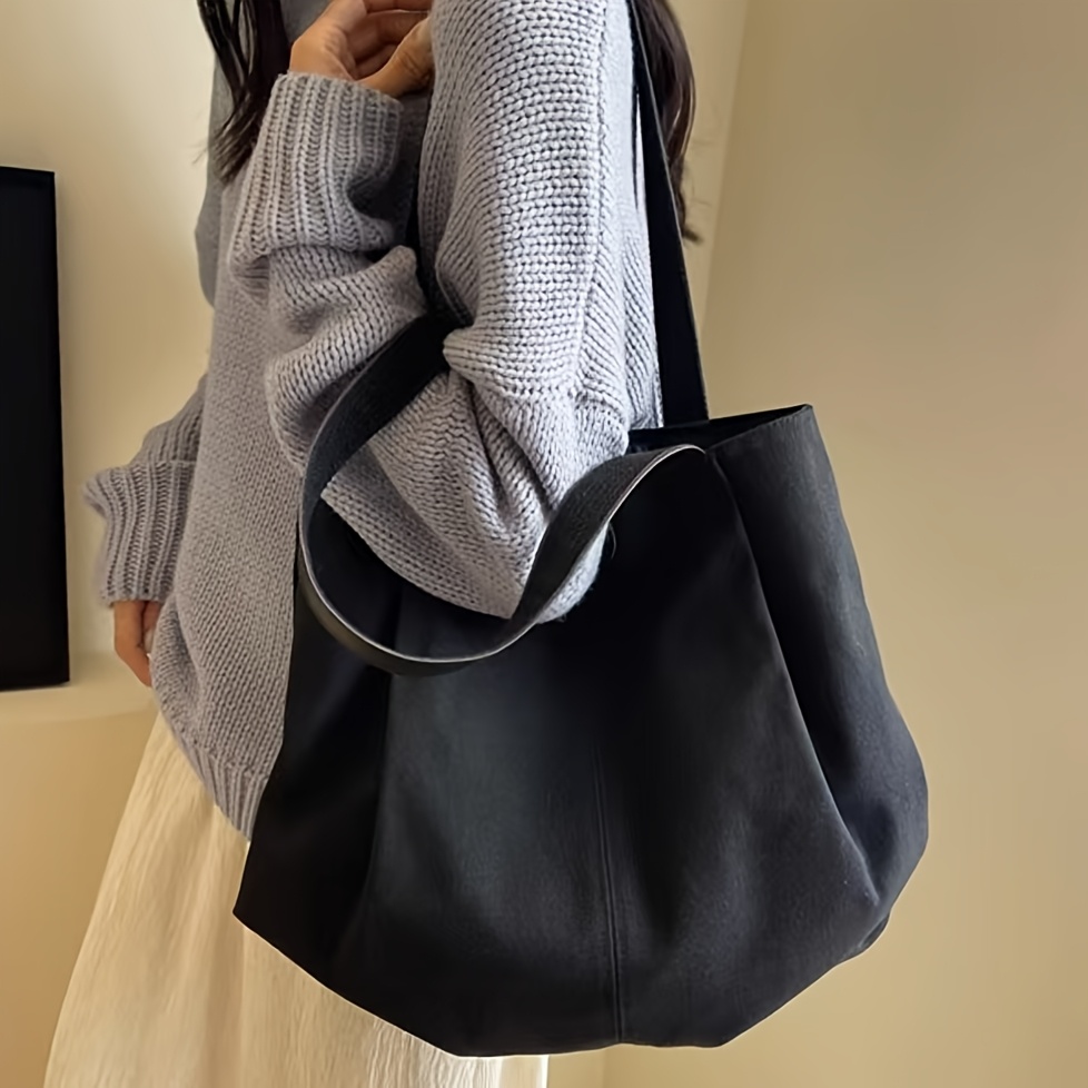 moda bolso tote gran capacidad mujer elegante cierre Temu Chile