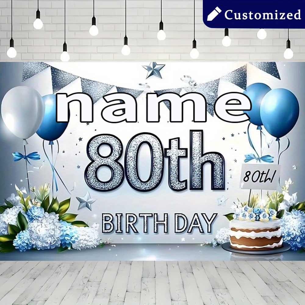 Blauwe 60e Verjaardag Decoratie Set - Ballonnen, Banner En Accessoires Voor Mannen