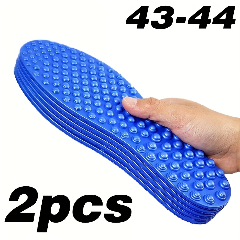 Image of 2pcs Soft Sole Acupressure Insole For Men And Women, Full Palm Massage Shoe Inserts With Pressure Points, Anti- Running Insoles For Comfortable Walking